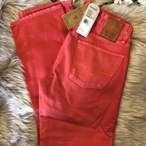 GUESS! NEW MEN LINCOLN SLIM FIT STRAIGHT LEG SZ 29